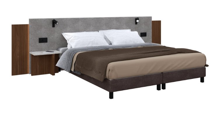 Modern Hotel Guest Room Set King Bed Package