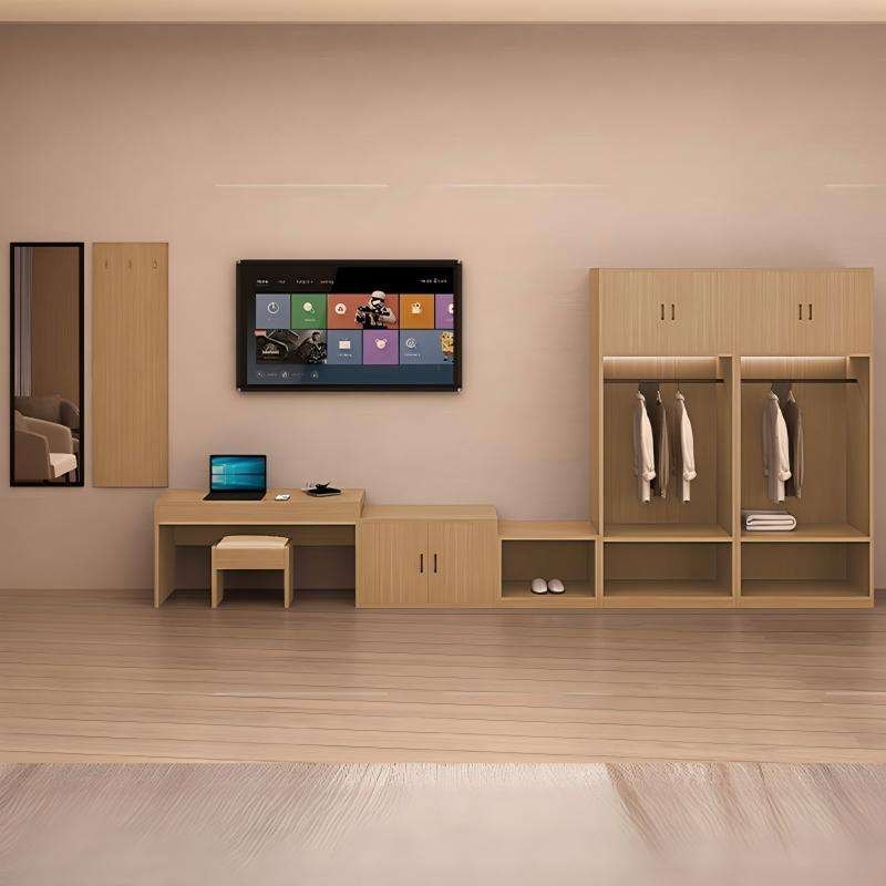 Apartment-Style Casegoods Set TV Cabinet Reference 01
