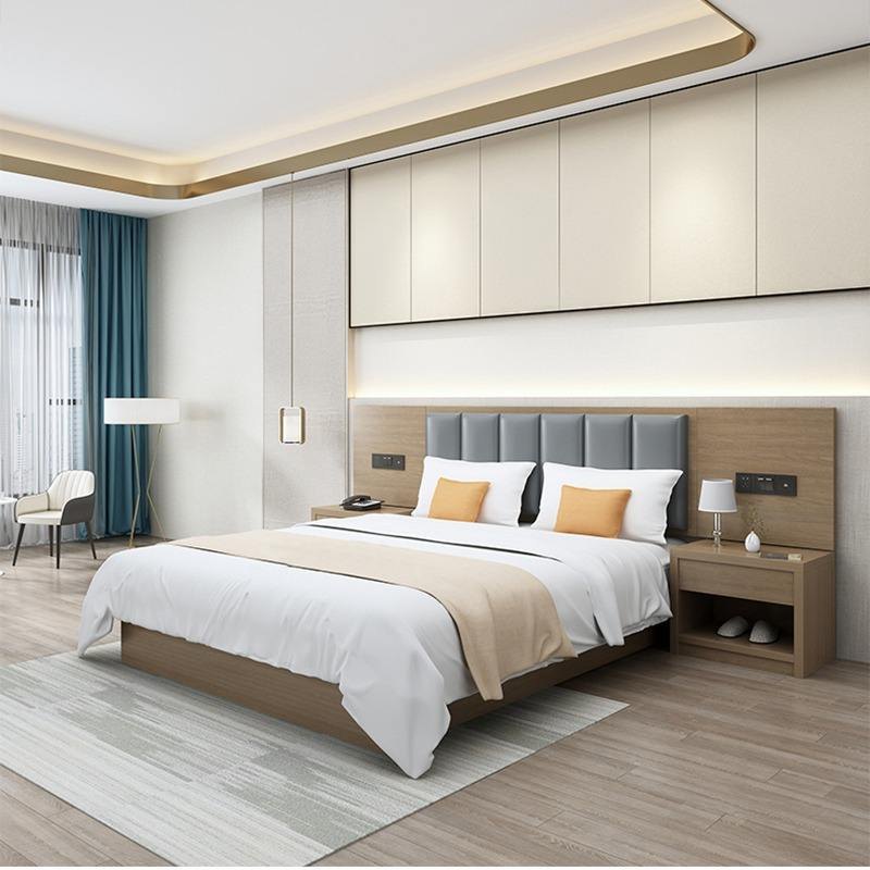 Guest Room Millwork and Storage Set Bed Reference 05