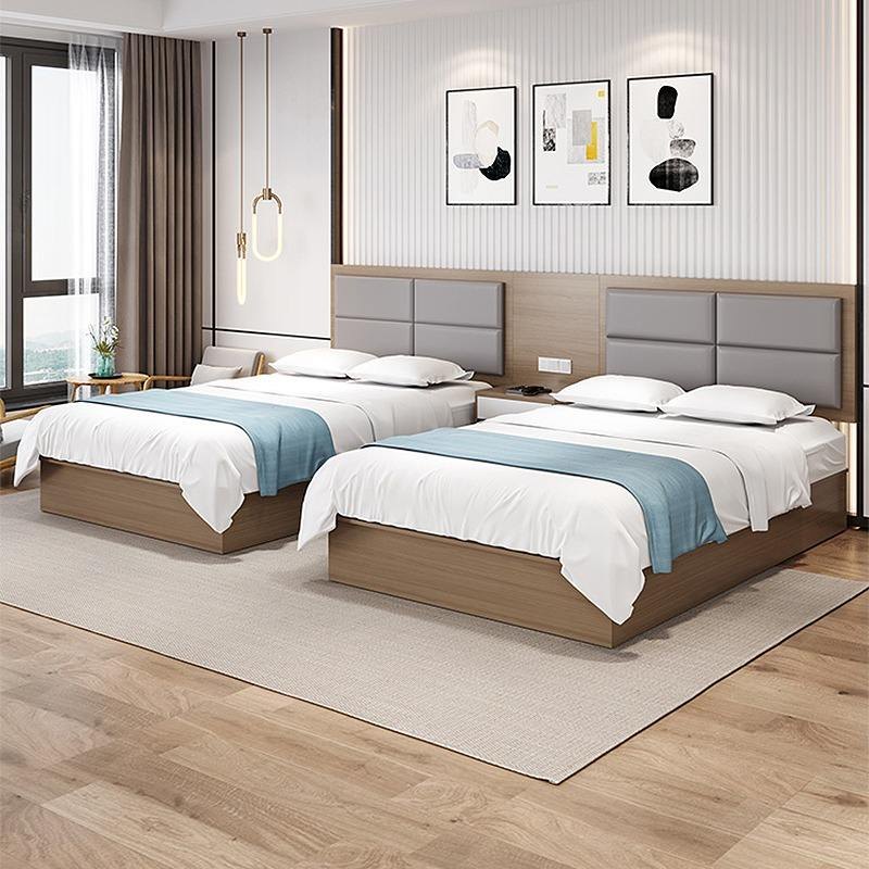 Guest Room Millwork and Storage Set Bed Reference 06