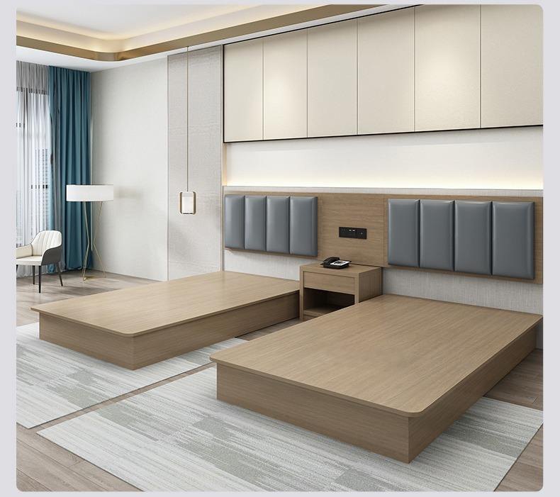 Guest Room Millwork and Storage Set Bed Reference 07