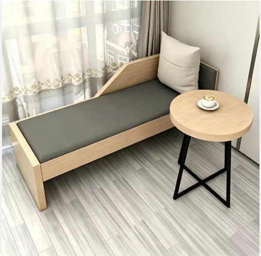 Guest Room Millwork and Storage Set Bench and Coffee Table